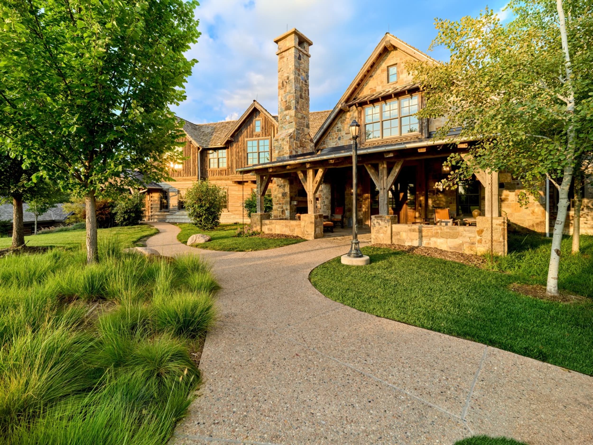 fancy house